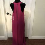 Three Eighty Two ‎ Women's Magenta Sleeveless Maxi Dress Size Medium NWT Photo 4