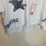 Kappa  Womens Graphic Tee Cropped Tshirt Size Medium NWT Streetwear Photo 5