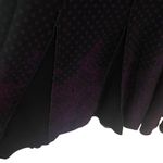 Avenue  polka dot plus size 30/32 ribbed dress purple black Photo 5