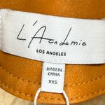 L'Academie x Bridget Taryn Fitted Crop Faux Shearling Jacket XXS Sherpa Coat Photo 1