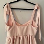 Sachin + Babi NWT  Light Pink Bow Sleeveless Formal Long Gown Dress Womens size 4 Photo 9