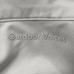 Outdoor Voices Warmup White Sleeveless Collared V Neck Polo Athletic Crop Top M Photo 5