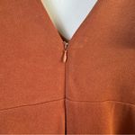 Birdy Grey Hannah Dress Medium Terracotta Fall Wedding Boho Bridesmaid Gown Long Photo 8