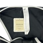 Fabletics Coastline Swim Black Bikini Bottoms White Trim Cheeky Fit Size Large Photo 3