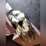 Sophia Webster Evangeline Rose Gold‎ White Heels With Box & Dust Bag 37 Size 6.5 Photo 2