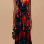Farm Rio Flower Season Maxi Wrap Dress Photo 1