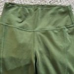 GEA Green Leggings Butt Lift Large EUC #1974 Photo 2
