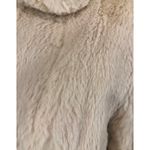 Avanti New York Genuine Rabbit Fur Coat Beige Cream winter jacket Size Medium Photo 6