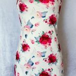 Boutique White & Red, Multi-Floral, Night Slip Photo 0