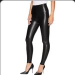 Commando  Perfect Control Faux Leather Leggings Women's Size M Black High Rise l Photo 3