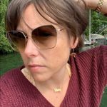 Handmade Tiny Beaded Elephant Fish Hook Back Earrings Brown Photo 3