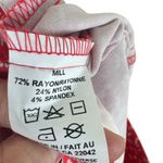 Margaret M Coral White Floral Pencil Skirt Medium Pink Photo 4