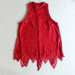 Blue Rain | High Neck Lace Sleeveless Top Photo 2