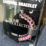 Bone Collector pink camo survival bracelet Black Photo 2