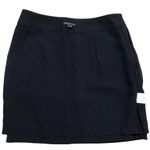 Theory silk black skirt 4 Dabney miniskirt with pockets staple basic capsule Photo 4