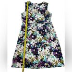 Lands' End Multicolor Floral Midi Dress size 12 Photo 8