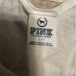 PINK Love Sequin Flag Tank Top Women's Size Small Flowy Patriotic July 4th USA White Photo 3