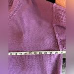 Free People  Alli V Neck Oversized Sweater In Iris Orchid Photo 7