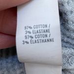 Aerie Offline by Wow! Waffle Henley T-Shirt Thermal Top Gray Womens Large Boxy Photo 13