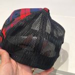 Hooey plaid adjustable SnapBack cap. Red Photo 4