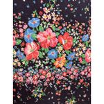 American Vintage Vintage 70s The Fig Leaf Floral Smocked Cottagecore Prairie Midi Cotton Dress XS Photo 7