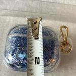 Kate Spade : Blue Glitter AirPods Case- Gen 3- Gold Tone Photo 12