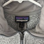 Patagonia  Better Sweater 1/4 Zip Pullover Gray Outdoor Athleisure Photo 2