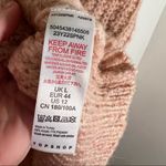 Topshop Pointelle Neppy Knitted Jumper Pink Photo 12