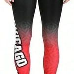 NWOT CHICAGO BLACKHAWKS LEGGINGS 🏒🥅 Red Photo 0