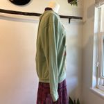Desert Dreamer Green Oversized " Be Kind to Nature " Crewneck Sweater Size XS Photo 3