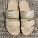 Nike Sandals Womens 10 Offcourt Duo Beige Slides Sanddrift Sail Shoes Comfort Photo 4