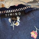 Timing  Women's Floral Navy Top large Photo 3