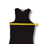 Rag & Bone Large The Essential Ribbed Tank Midi Bodycon Dress Minimalist Capsule Black Photo 6
