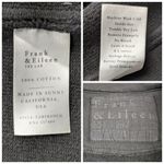 Frank & Eileen  Tee Lab Belfast Sweatshirt Peacoat Black Double Breasted  F295 Photo 7