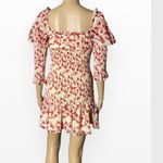 Keepsake Charming Mini Dress , Charmed Puff Sleeve’s Size S Red Photo 8