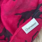 Baobab Chamaleon Collection Vibrant Pink and Black Horse Scarf Photo 1
