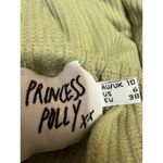 Princess Polly  Green Waffle Knit Sleeveless Cami Camisole Mini Tank Dress Size 6 Photo 3