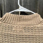 JJ basics ✅ 3/$10 Imperfect cardigan open front crochet neutral cardigan size small Photo 4