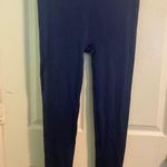 Navy Blue Leggings Size L Photo 0