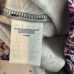 Lands' End  Starfish NEW Leggings Mid Rise Deep Sea Navy Paisley Size M (10-12) Photo 7