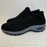 New. Black Women’s Breathable Air Cushion Sneakers – Soft Walking Shoes Size 9.5 Photo 8