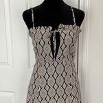 Boohoo  NWOT Paisley Printed Tie Front Mini Dress Photo 0
