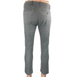 J.Crew Men's Gray Tapered Leg Mid Rise Slim Stretch Trousers Dress Pants Size 30 Photo 2