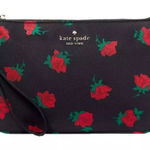 Kate Spade New York Chelsea The Little Better Floral Wristlet Pouch - Rose Toss Photo 0