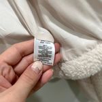 Love Tree Cozy White Sherpa Cropped Jacket Photo 5