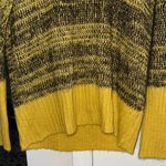 Lucca Couture  Yellow and Black Striped Sweater Photo 1