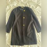 IMAN Black Coat with Gold Button Photo 1