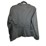 Mary Jane Marcasiano Black Blazer Cotton Blend Size Medium Utility Cargo Photo 4