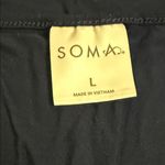 Soma Cool Nights Pajama Merry & Bright Top & Pants Navy Multicolor Size Large Photo 7