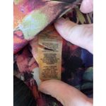 Milano Womens Medium Sleeveless Blouse Art To Wear Floral Fall Transition Corp Photo 7